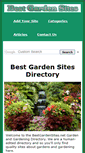 Mobile Screenshot of bestgardensites.net